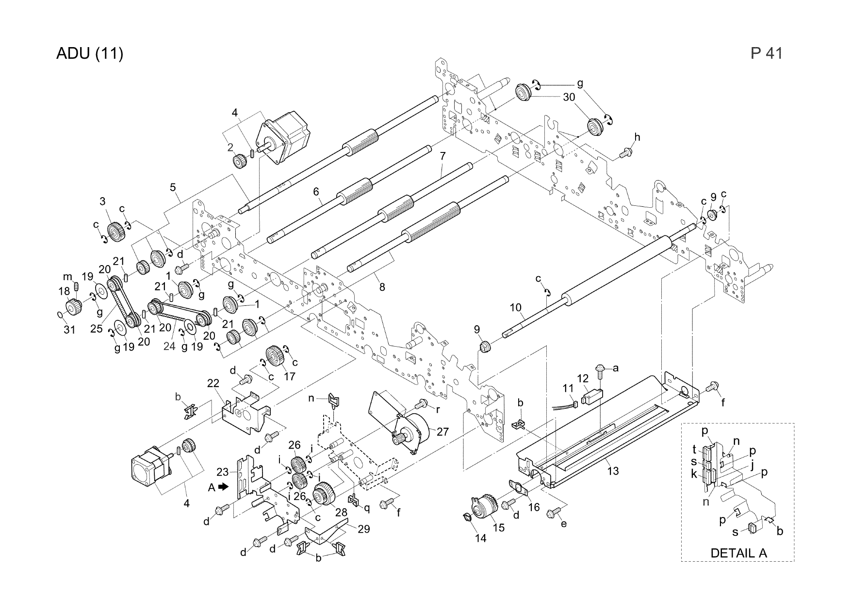 Konica-Minolta bizhub FORCE85 DP85 55ZE Parts Manual-6